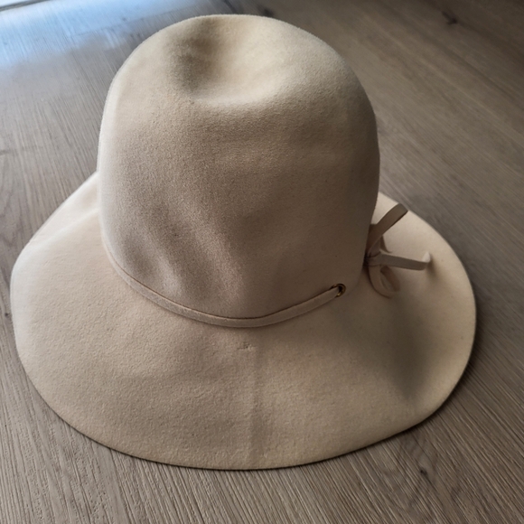 VTG Henry Pollak Wool Bucket Hat Saks Fifth Ave Cream Betmar - Picture 7 of 15